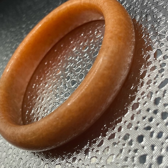 Orange jade bracelet - Picture 3 of 3